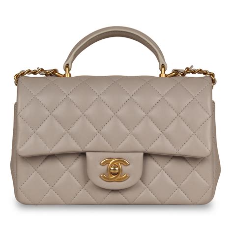 chanel classic handle|Chanel top handle bag small.